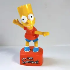 ザ・シンプソンズ　バート　フィギュア　プッシュパペット　シンプソンズフィギュア