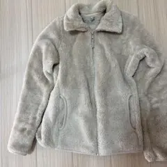 UNIQLO フリースジャケット M ベージュ