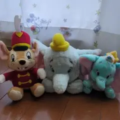 ディズニー　ダンボとティモシー ぬいぐるみセット