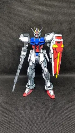 EG ストライクガンダム完成品 アニメ風塗装 二次元