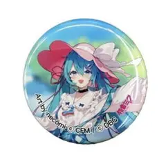 初音ミク 缶バッジ necomiマジミラ2025 東京 会場限定 非売品