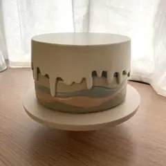 フェイクケーキ　スリーコインズ　ケーキスタンド付き