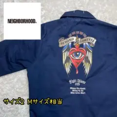 【希少】NEIGHBORHOOD DRIZZLER JACKET 刺繍 レタード