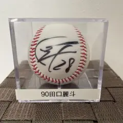 田口麗斗 サイン入り野球ボール ケース付き