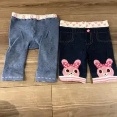 miki HOUSE hotbuscuits レギンス　セット