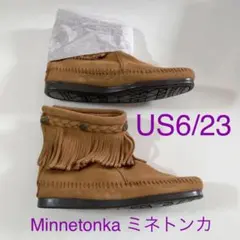 Minnetonkaミネトンカ　 HI TOP BACK ZIP BOOT 23