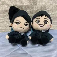 新しいカギ　変身ミニぬいぐるみ　霜降り明星 2種セット