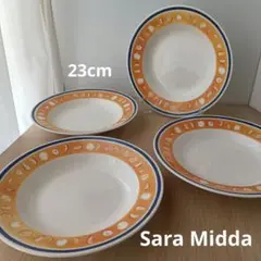 Sara Midda サラミッダ パスタ皿 カレー皿 4枚 NIKKO ニッコー