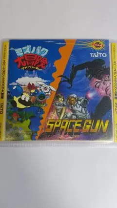 スペースガン　ミズバク大冒険　プラケース無　ゲームミュージック