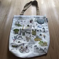 パリの観光名所エコバッグ