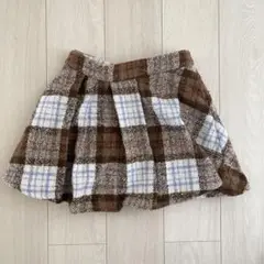 ゴルフ ミニスカート フレア チェック