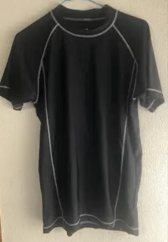 ラッシュガード半袖 XL ブラック