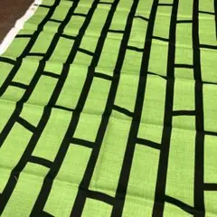Wacala ドビー　端切れ　あみだくじ柄