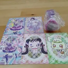 アイドルプリキュアアクセサリーコレクション　キュンキュン　カード　メロロン他