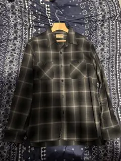 シュガーケーン　ネルシャツ Lサイズ