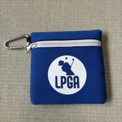 LPGA ロゴ入りポーチ サイン付き