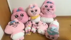 おぱんちゅうさぎ　ぬいぐるみセット