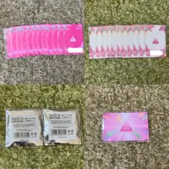 日プ女子 トレカ 缶バッチ IDカード セット