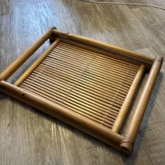 竹製スリットデザイントレー 約45cm x 30cm