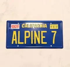 カリフォルニア ナンバープレート 雑貨
