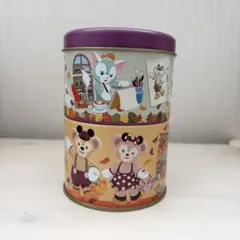 ディズニー ダッフィー&シェリーメイ 缶 小物入れ