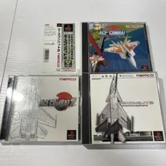 美品　帯付き　エースコンバット2・3 ソフト3本セット　盤面ほぼ傷なし美品