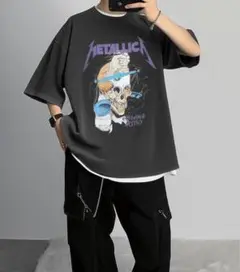 METALLICA バンド フェードTシャツ メタルロック　メタリカ