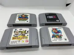 【中古・動作確認済】ニンテンドー64ソフト 4本セット②【ソフトのみ】