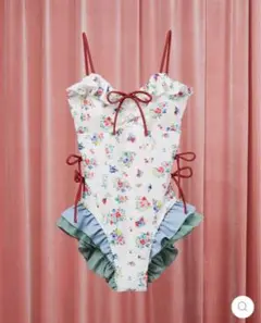 POPPY水着Ribbon cami swim leotardあさぎーにょ POPPY水着Toile de Jouy swim leotard あさぎーにょ