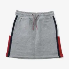 TOMMY HILFIGER GIRL スウェット ミニ スカート グレー