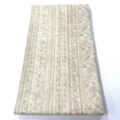 帯2891 ●高級 正絹 相良刺繍 夏帯 六通 袋帯
