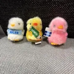 ぴよりーな1号ひよこのおかげ　文房具ひよこさんコンプリート