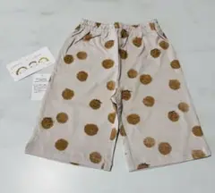 ベルメゾン　ハーフパンツ　リラックスパンツ　80