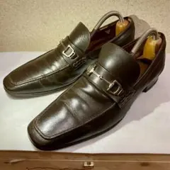 【定価約10万】最高級 Gucci ビットローファー 革靴