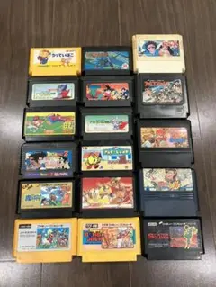 ファミコンカセット 17本セット
