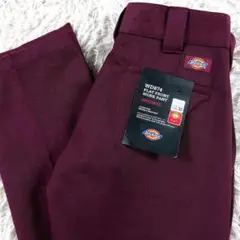 訳アリ未使用級 Dickies 874 フラッシャータグ付 ワークパンツ W28