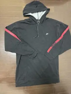 Nike フード付きパーカー L ブラック/レッド