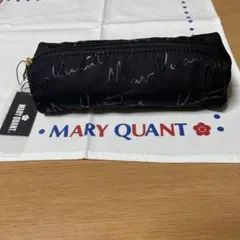 新品 MARY QUANT スクエアペンケース(ブラック)