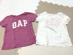 GAP ロゴ Tシャツ 2枚セット