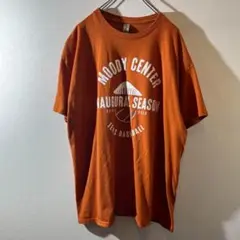T-56 GILDAN MOODY CENTER Tシャツ XL オレンジ