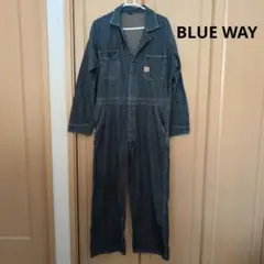 お値下げ中☆希少BLUE WAY デニム ツナギ