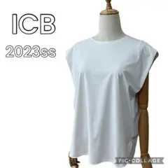 ICB マットスキューバ ノースリーブプルオーバー　オフホワイト　S