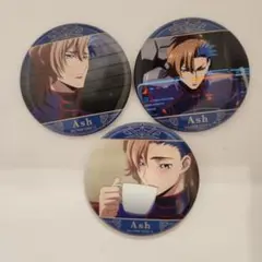 コードギアス　キャラバッジ　缶バッジ　アッシュ　3点