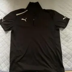 美品　PUMAゴルフ　ブラック ポロシャツ　Ｌ
