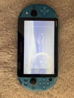 青色 PS Vita 本体