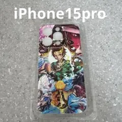 鬼滅の刃　iPhone15pro用　スマートフォンケース アニメ　新品未使用