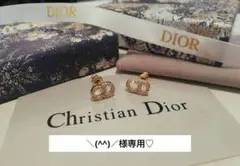 \(^^)/様専用♡ DIOR ピアス silver✮ (14〜)