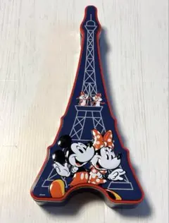ミッキー　パリ　缶