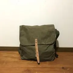 デッドストック　ブルガリア軍キャンバスショルダーバッグ　ミリタリー　ビンテージ