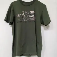 ノースフェイス Tシャツ Мサイズ 迷彩 カーキ